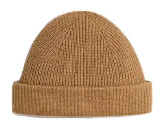 Gorro camel corto