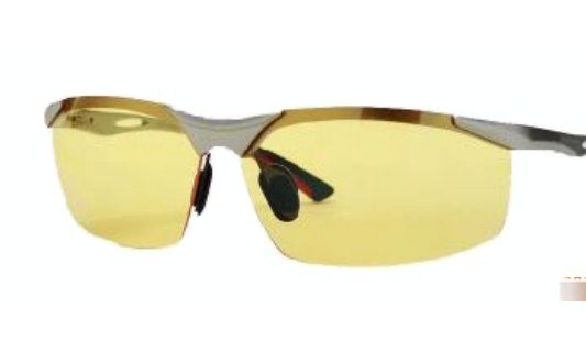 Lentes deportivos, mica amarilla