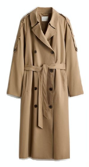 Gabardina camel