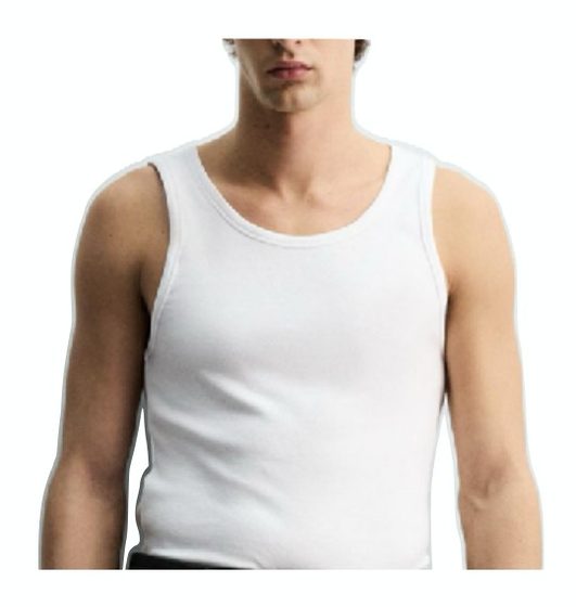 Tank blanco · hombre