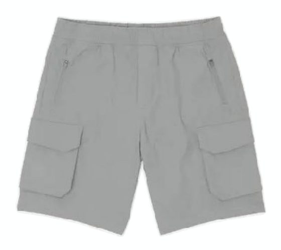 Short cargo gris