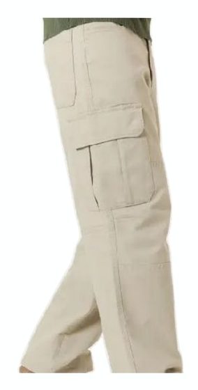 Pantalón cargo beige