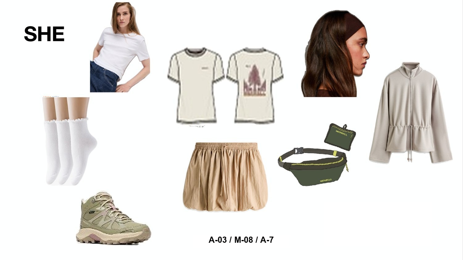 Tablero del look 1 de Maya Bartlett