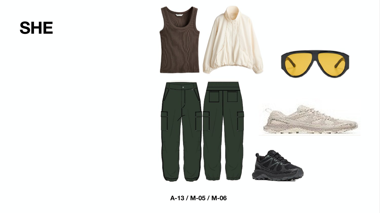 Tablero del look 4 de Maya Bartlett